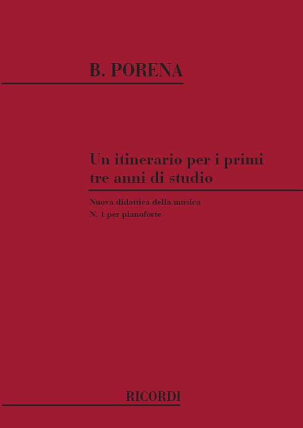 Un Itinerario Per I Primi Tre Anni Di Studio